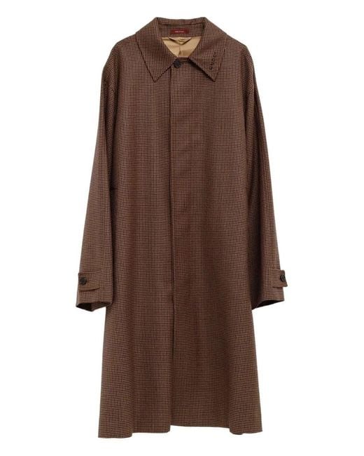 Gucci Brown Wool Coat for men