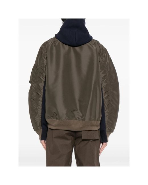 Sacai Black Jackets for men