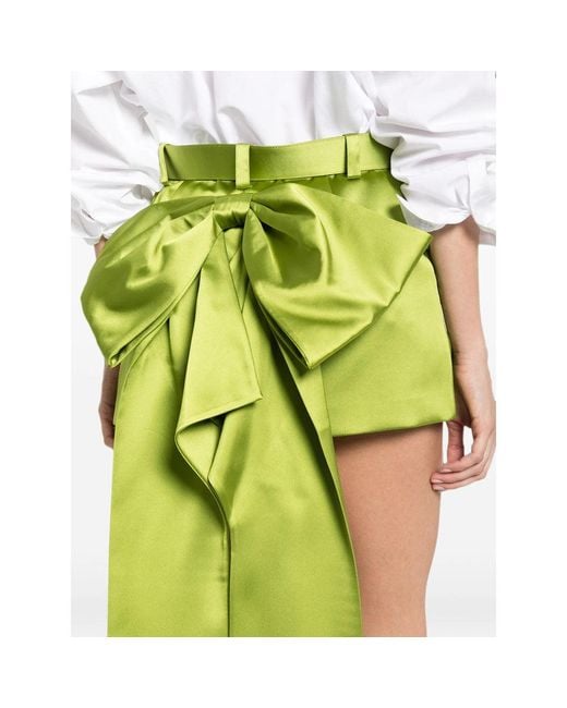 Self-Portrait Green Skirts