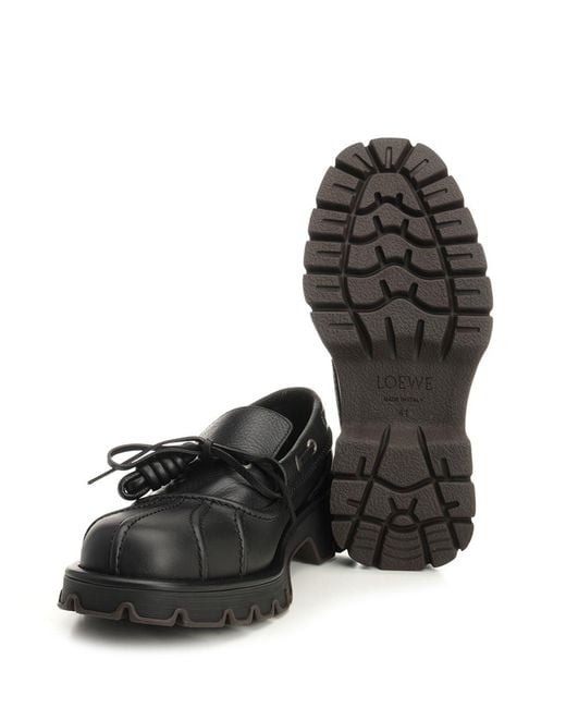 Loewe Black Derby Bobby for men