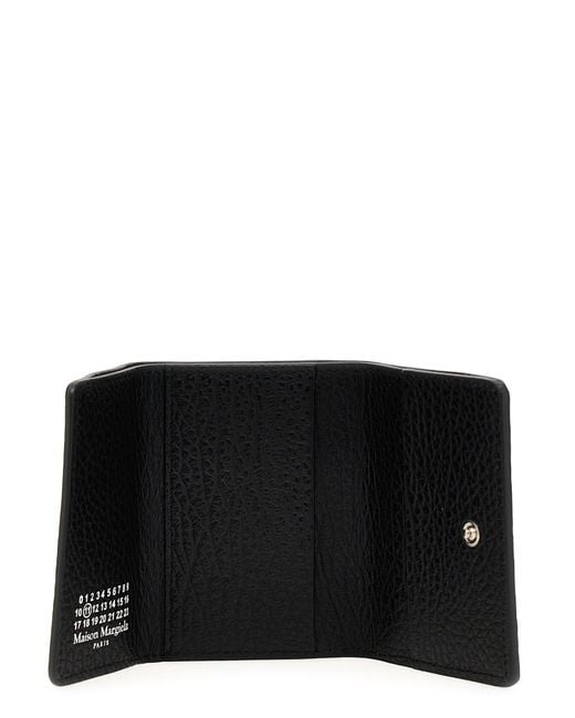 Maison Margiela Black Stitching Wallet for men