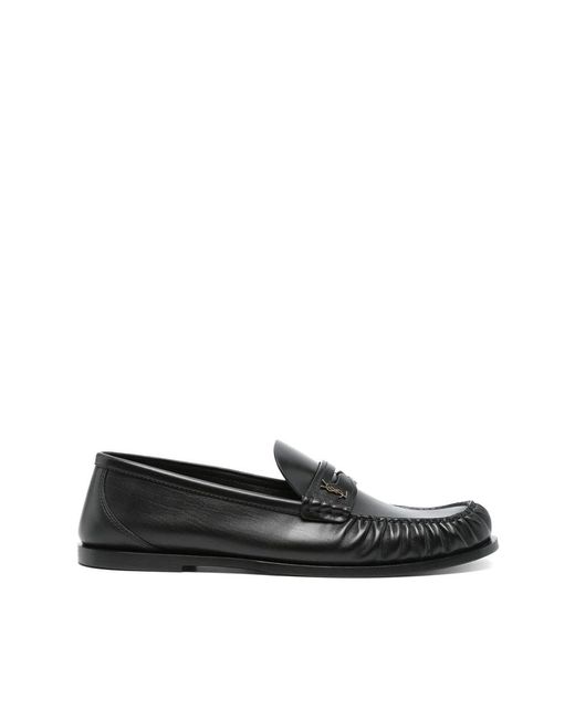 Saint Laurent Black Loafers for men