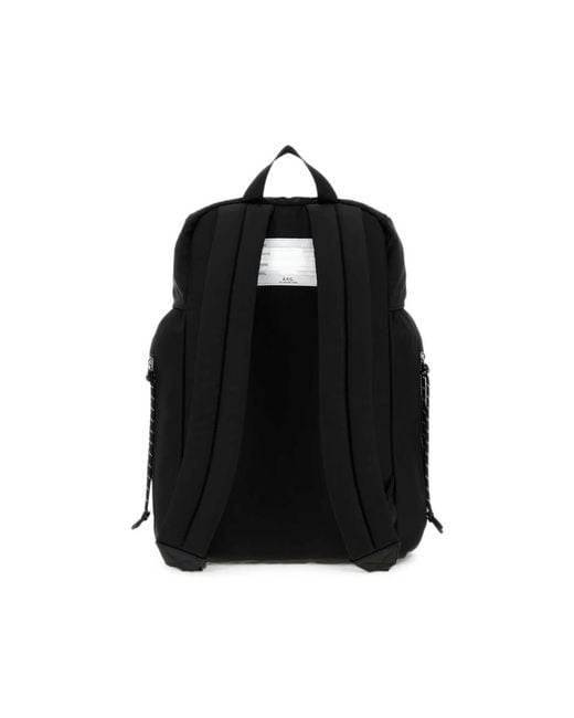 A.P.C. Black Backpacks for men