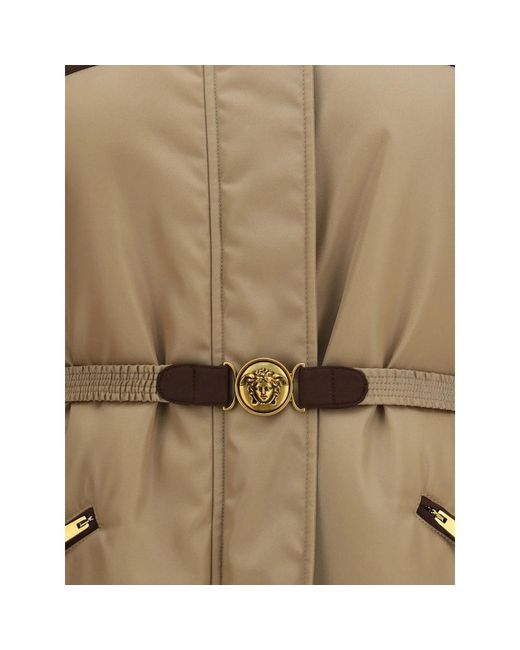 Versace Brown Neutrals Jackets