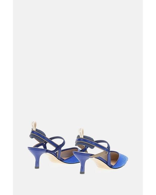 Fendi Blue Mini Slingback Colibr㬠Lite