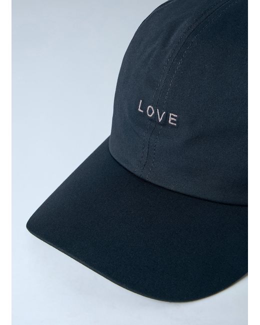 Rick Owens Blue Baseball Cap for men