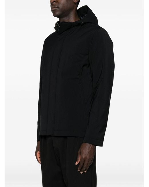 Herno Black Coats for men