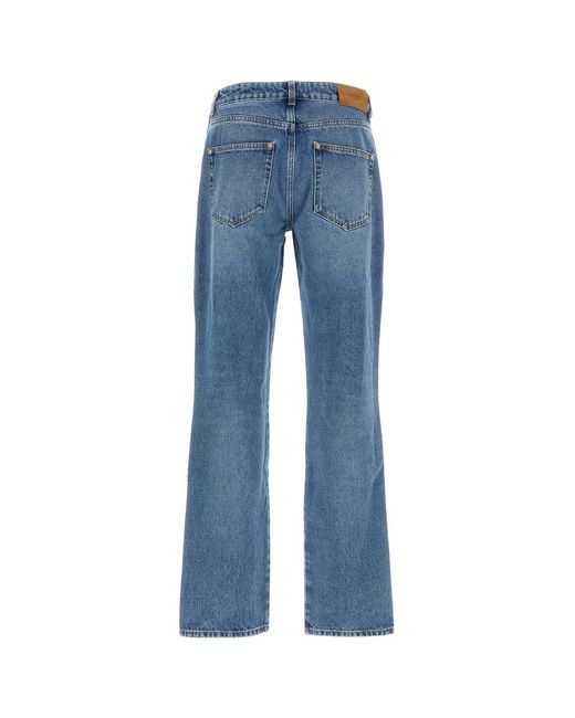 1989 STUDIO Blue Regular Denim Pants for men