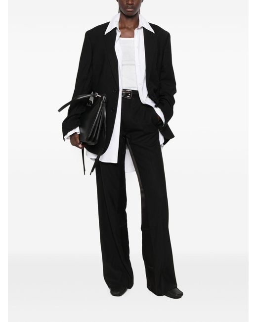 Phoebe Philo Black Wool Trousers