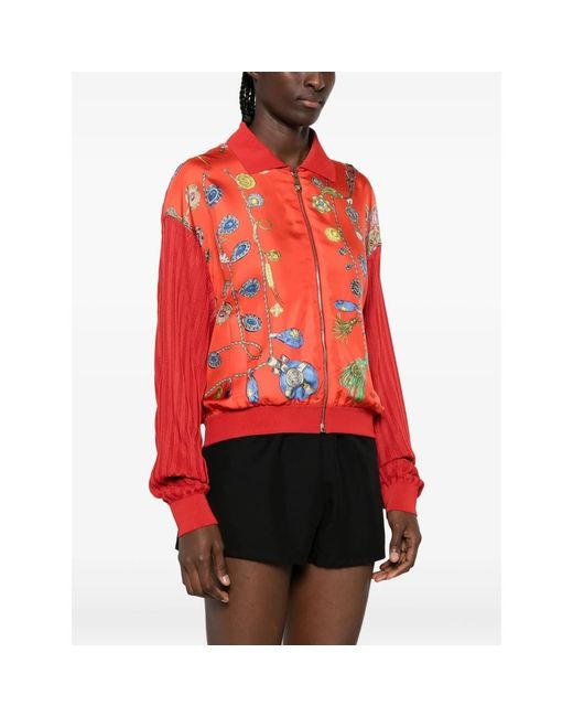 Versace Red Tops
