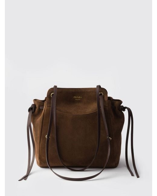 Prada Brown Shoulder Bag for men