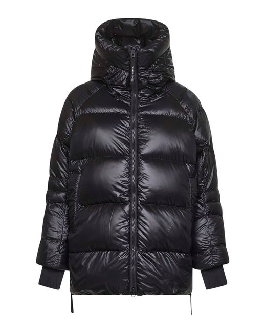 Canada Goose Black Cypress Hooded Puffer Jacket