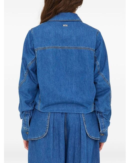Loewe Blue Denim Cotton Jacket