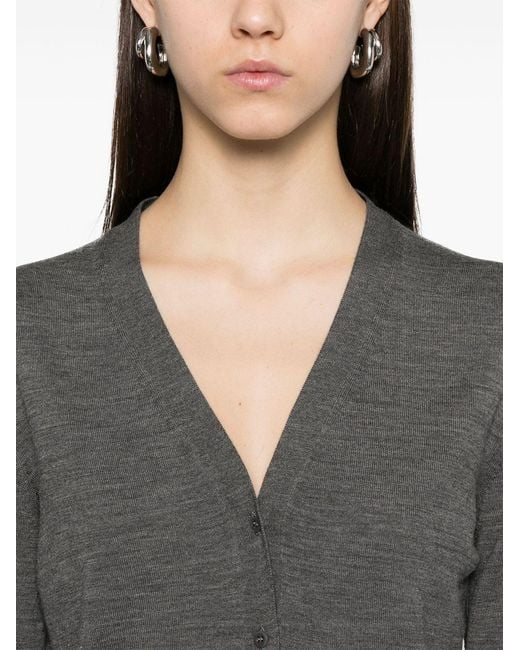 Prada Gray Cardigan Clothing