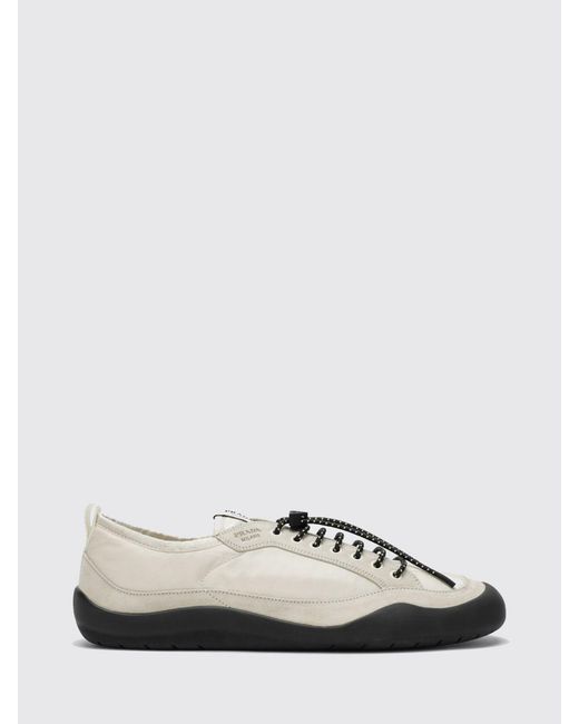 Prada White Sneakers Ivory for men
