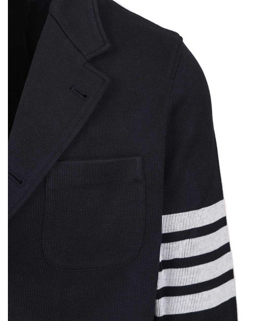 Thom Browne Black "Sack" Blazer for men