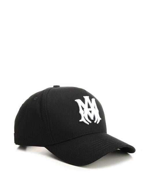 Amiri Black Canvas Hat for men