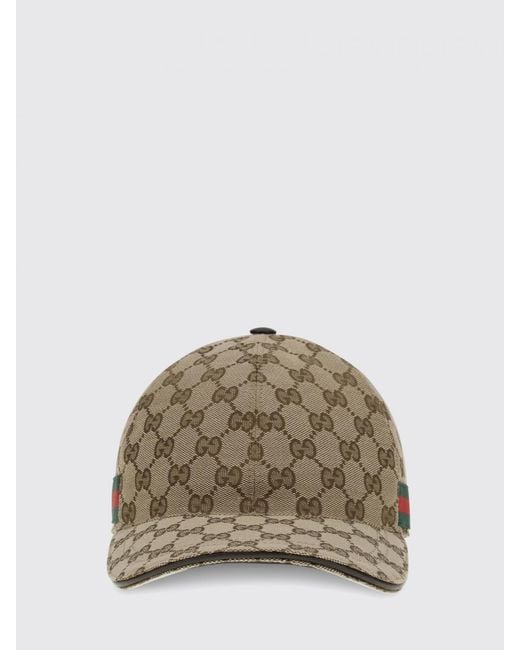 Gucci Multicolor Web Gg Supreme Jacquard Fabric Hat for men