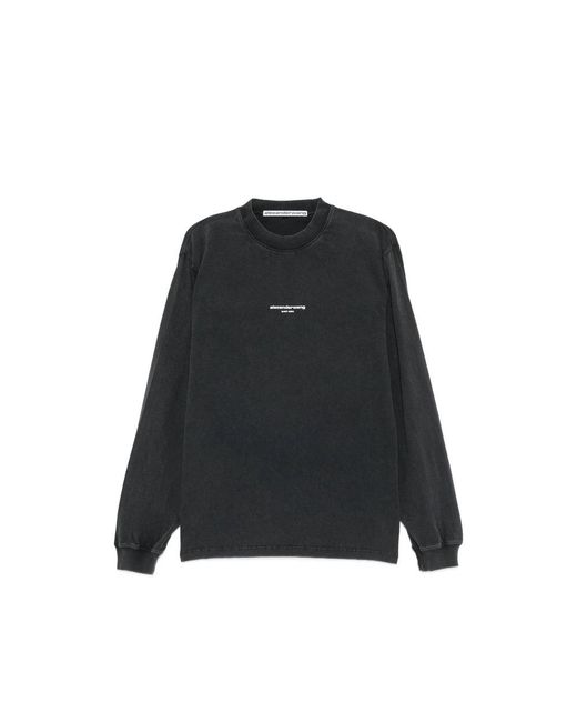 Alexander Wang Black T-Shirts & Vests
