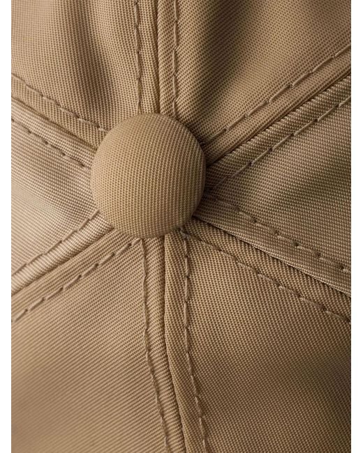Prada Natural Re-Nylon Baseball Cap for men