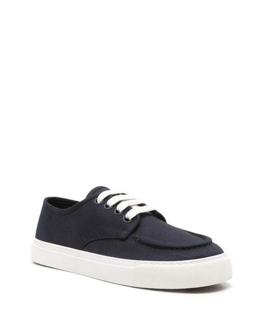 Prada Black Canvas Sneakers for men