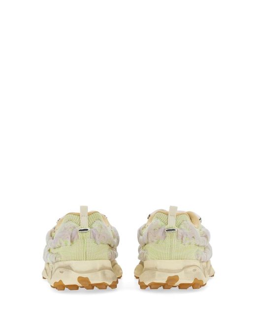 Acne White Thick Sole Sneakers for men