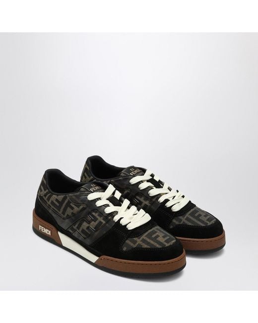 Fendi Black Match Sneaker for men