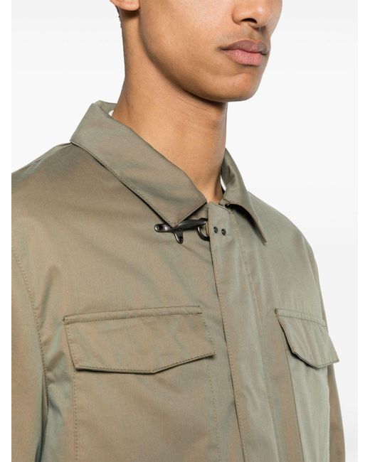 Fay Natural Cotton Field Jacket for men