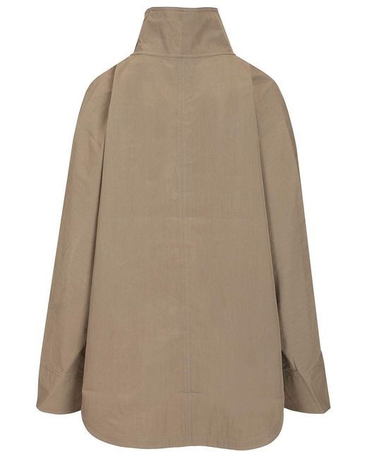 Totême Brown Parachute Jacket