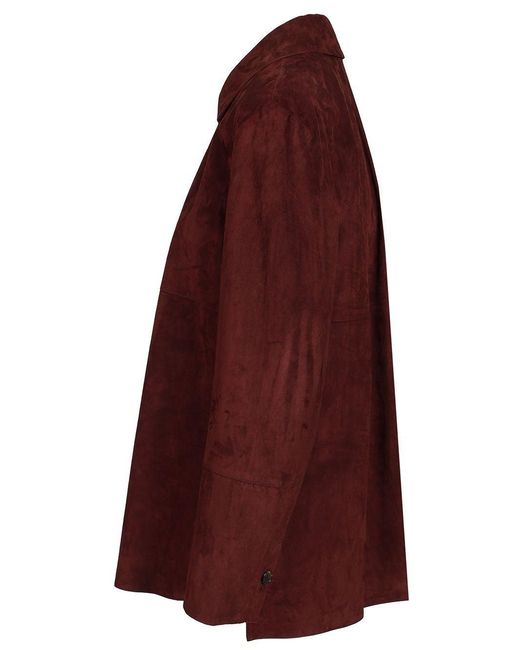 Max Mara Purple Single-Breasted Jacket
