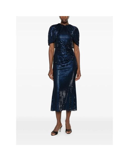 Self-Portrait Blue Dresses