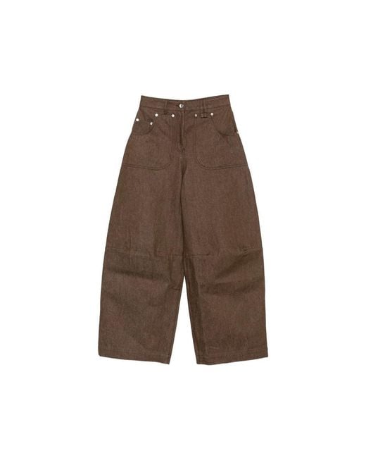 Simone Rocha Brown Denim