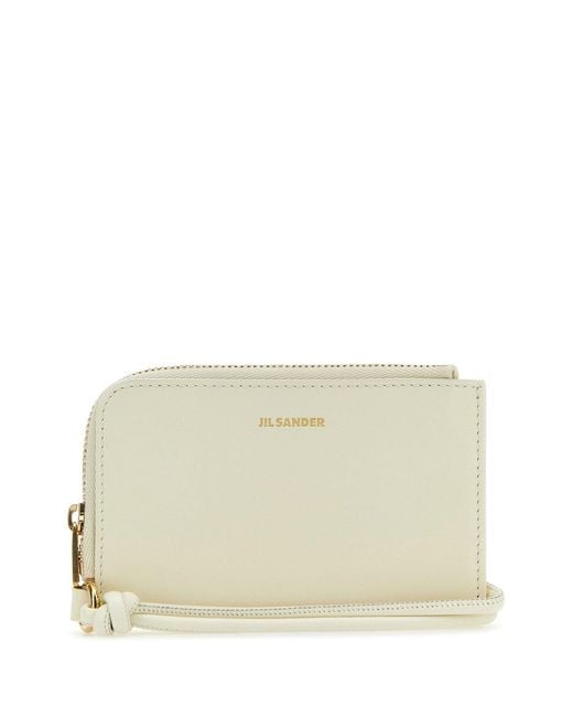 Jil Sander Natural Wallets