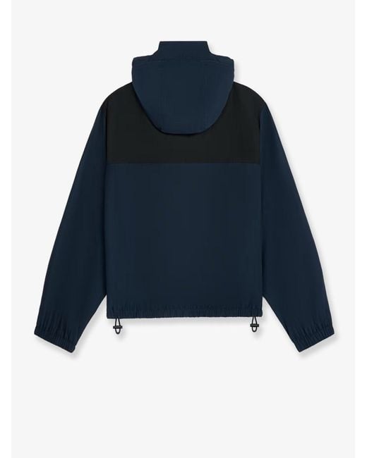 Céline Blue Bicolor Nylon Jacket for men