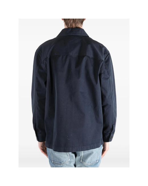 Saint Laurent Blue Jackets for men