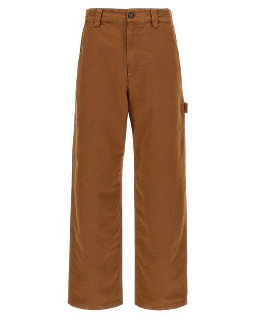 A.P.C. Brown 'Fergus' Pants for men