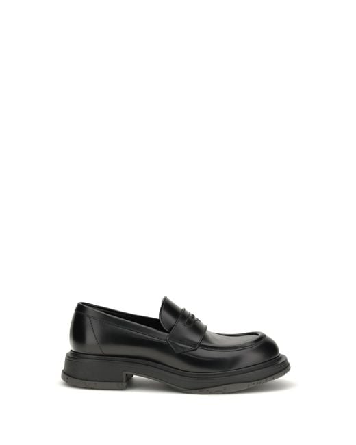 Gucci Black Logo Loafers for men