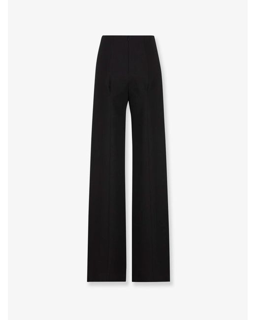 Gucci Black Technical Stretch Wool Trousers