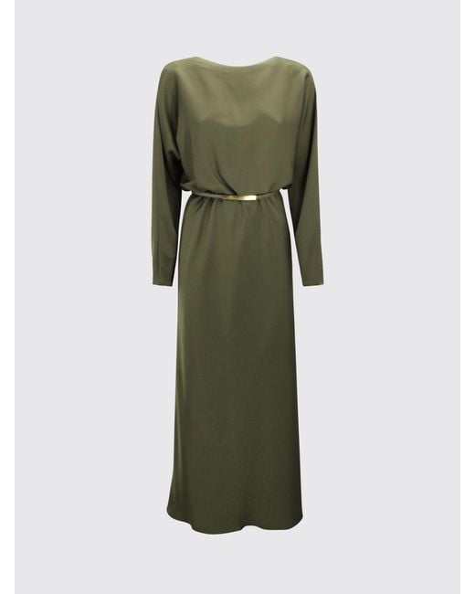 Max Mara Green Dresses Triacetato