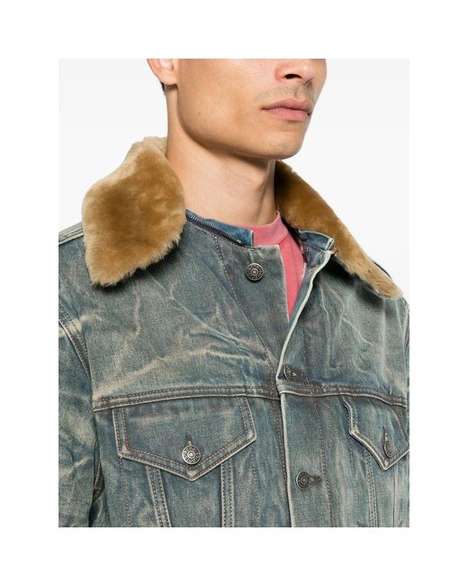 Acne Gray Jackets for men