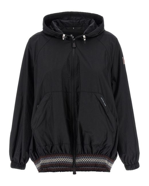 Moncler Black 'Samedans' Jacket