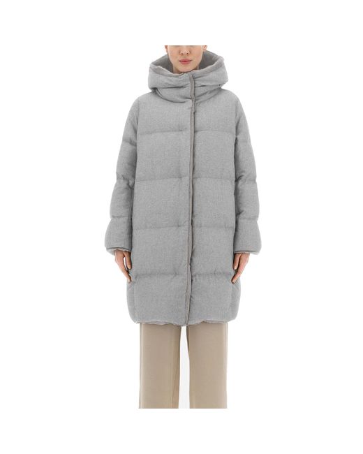 Herno Gray Down Coats