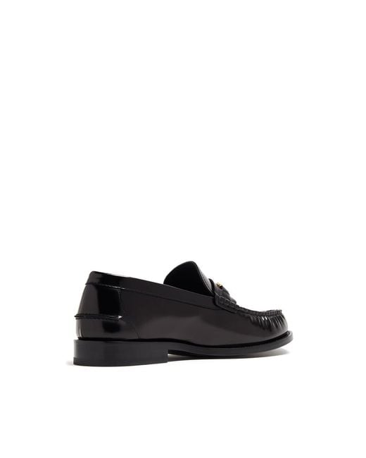 Versace Black Loafers for men