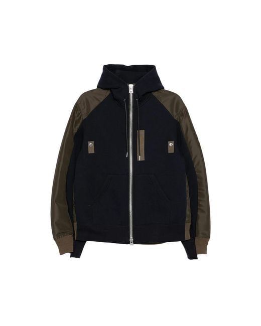 Sacai Black Jackets for men