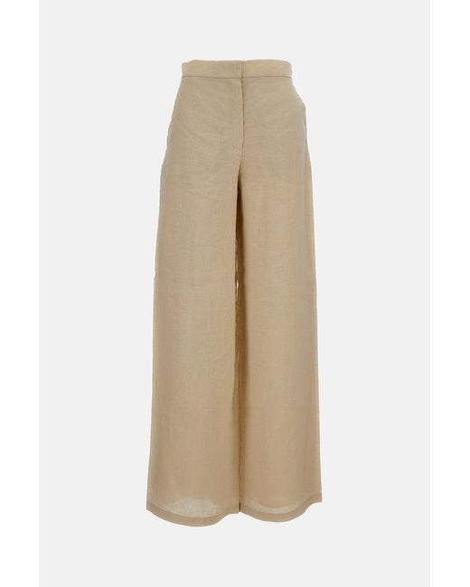 Max Mara Natural Tapioca Trousers