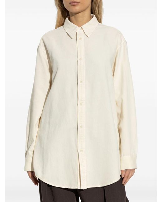 Lemaire White Cotton Shirt