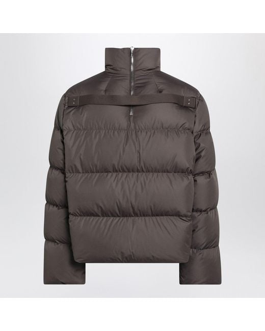 Moncler Gray Mud-Colored Zip-Up Jacket for men