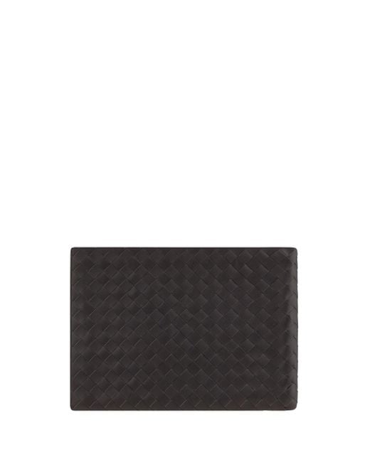 Bottega Veneta Black Document Holder for men