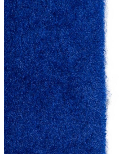 Jil Sander Blue Scarfs