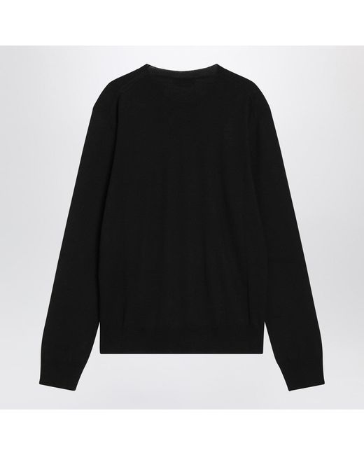 McQueen Black Sweater for men